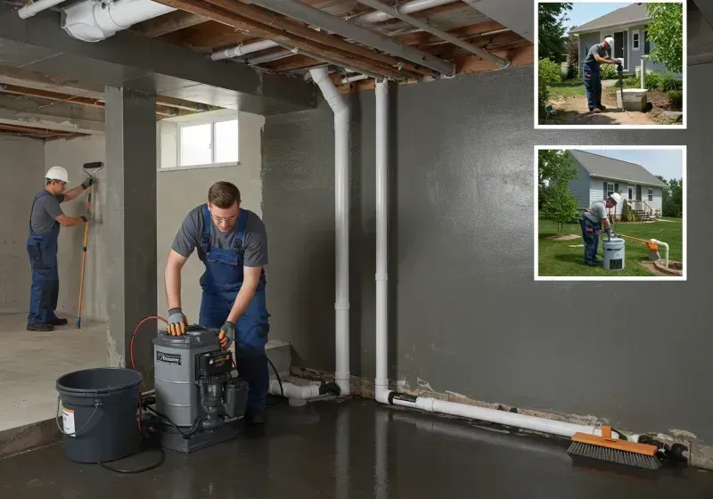 Basement Waterproofing and Flood Prevention process in Saint Croix Falls, WI